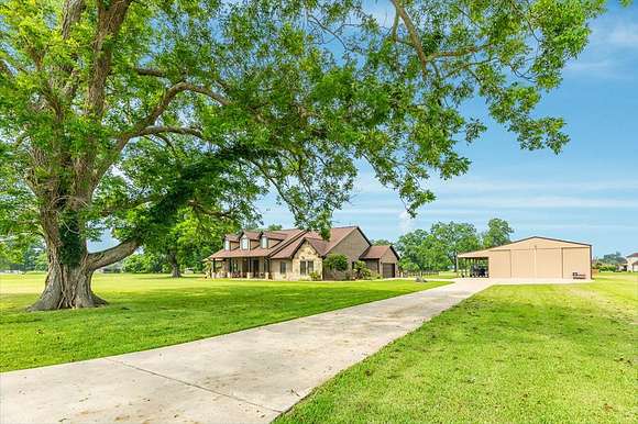 4 Acres of Residential Land with Home for Sale in Angleton, Texas