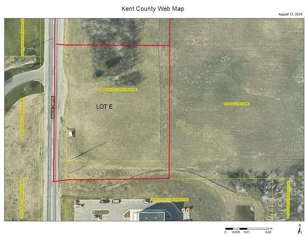 2 Acres of Commercial Land for Sale in Cedar Springs, Michigan