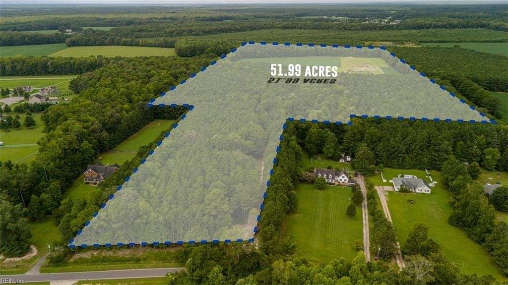 51.99 Acres of Land for Sale in Chesapeake, Virginia