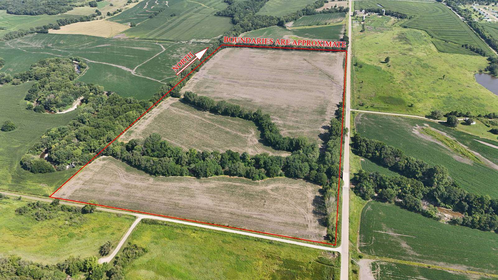 73.9 Acres of Agricultural Land for Sale in Powhattan, Kansas