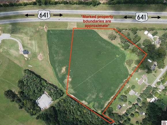 13.5 Acres of Commercial Land for Sale in Benton, Kentucky