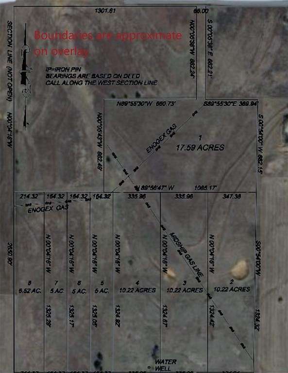 17.5 Acres of Land for Sale in Minco, Oklahoma