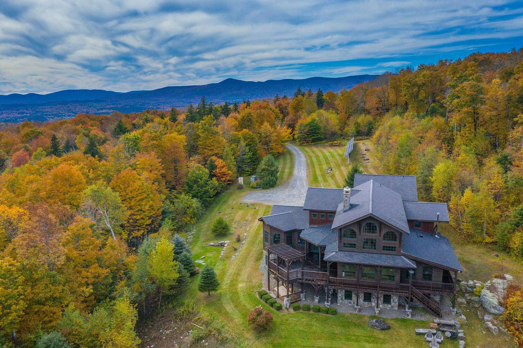 12.8 Acres of Land with Home for Sale in Dover, Vermont