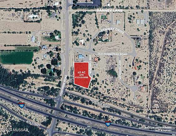 2 Acres of Commercial Land for Sale in Benson, Arizona