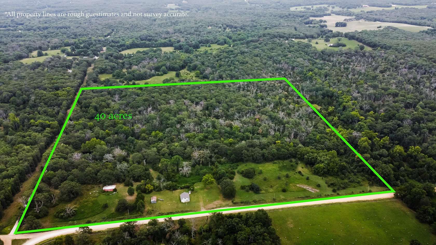 40 Acres of Recreational Land for Sale in Stockton, Missouri