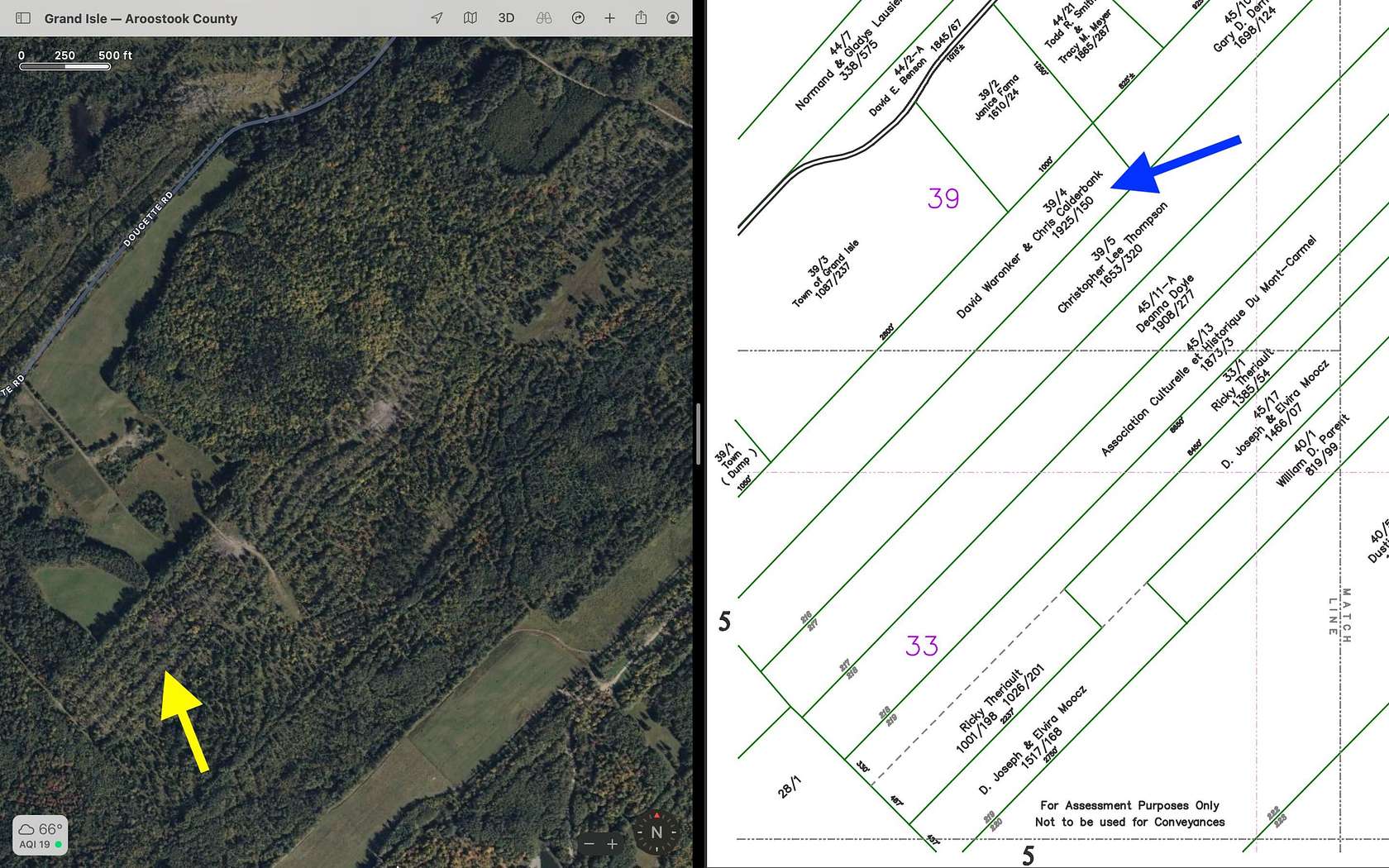 59 Acres of Recreational Land for Sale in Grand Isle, Maine