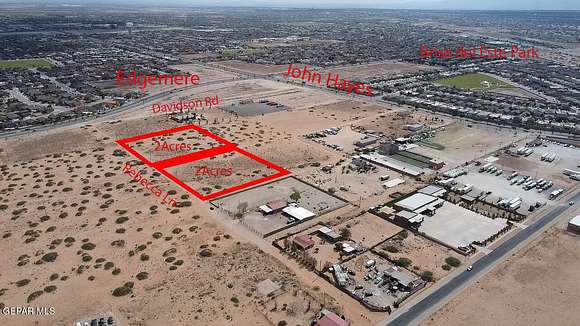 2 Acres of Commercial Land for Sale in El Paso, Texas