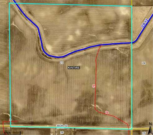 160 Acres of Agricultural Land for Sale in Kintire Township, Minnesota