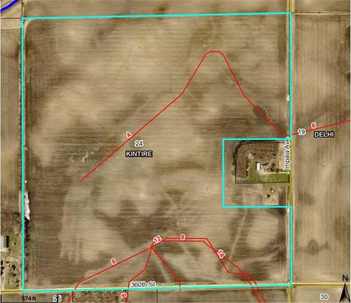 155.28 Acres of Agricultural Land for Sale in Kintire Township, Minnesota