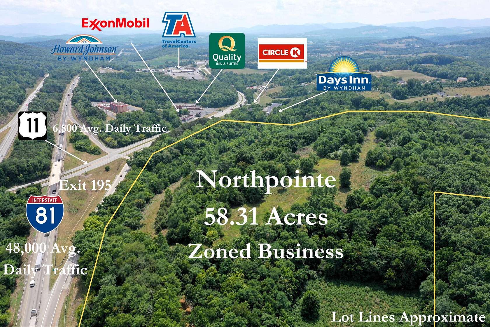 58.31 Acres of Land for Sale in Lexington, Virginia