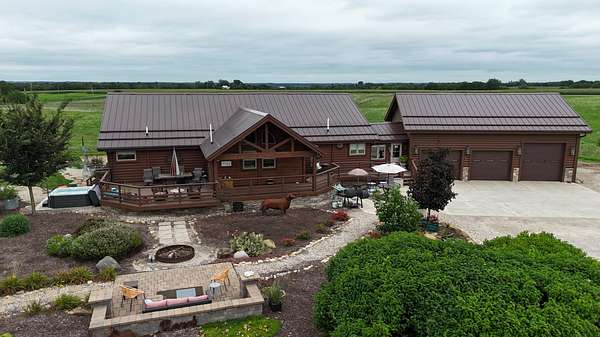 38 Acres of Agricultural Land with Home for Sale in Seneca, Illinois