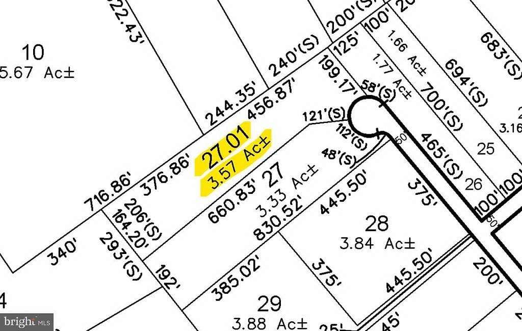 3.43 Acres of Residential Land for Sale in Franklinville, New Jersey