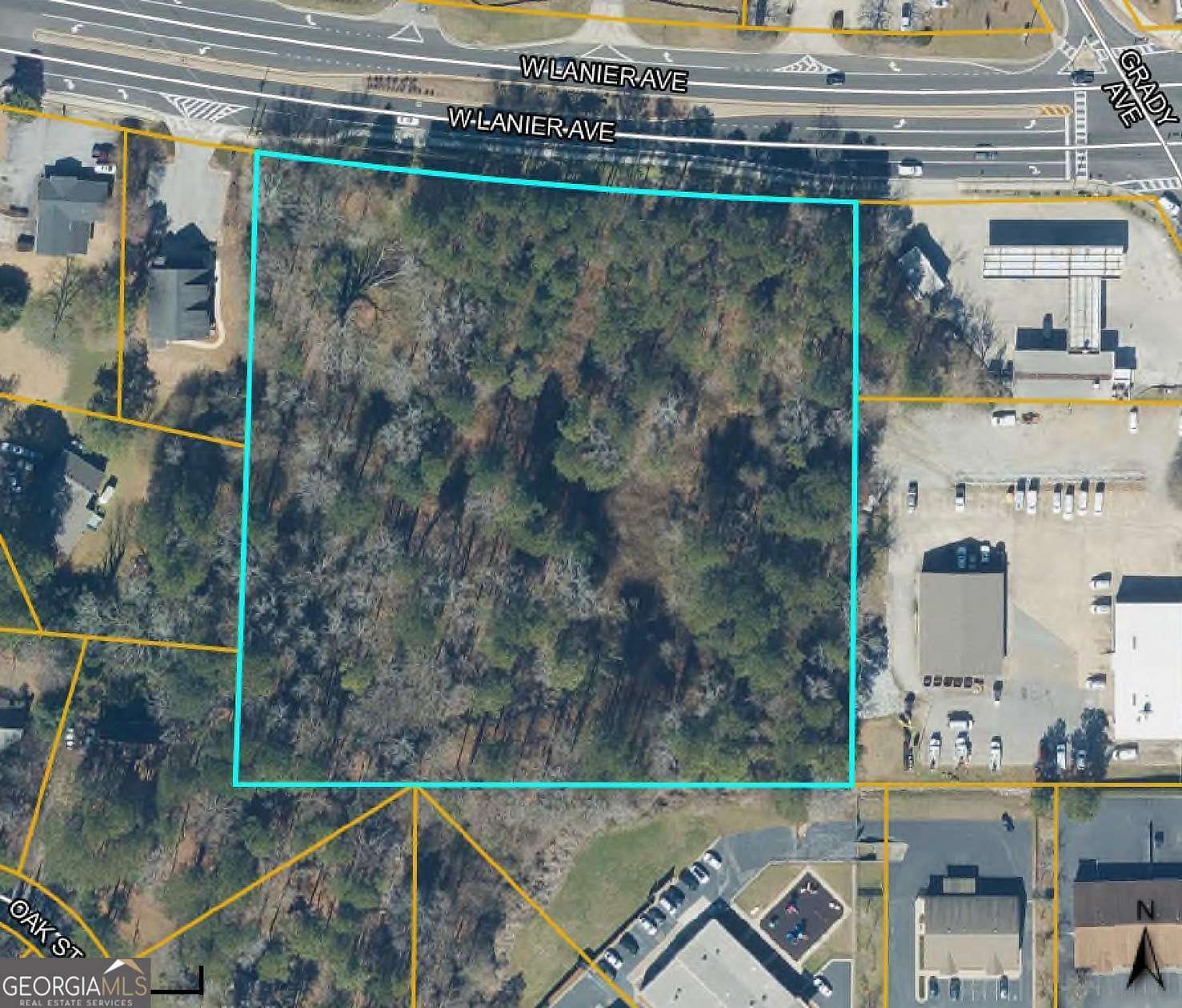 5.15 Acres of Commercial Land for Sale in Fayetteville, Georgia