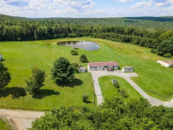 21.8 Acres of Recreational Land with Home for Sale in Afton, New York