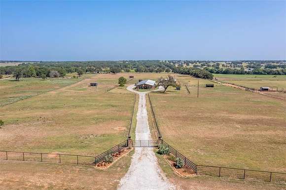 14.74 Acres of Land with Home for Sale in Poolville, Texas