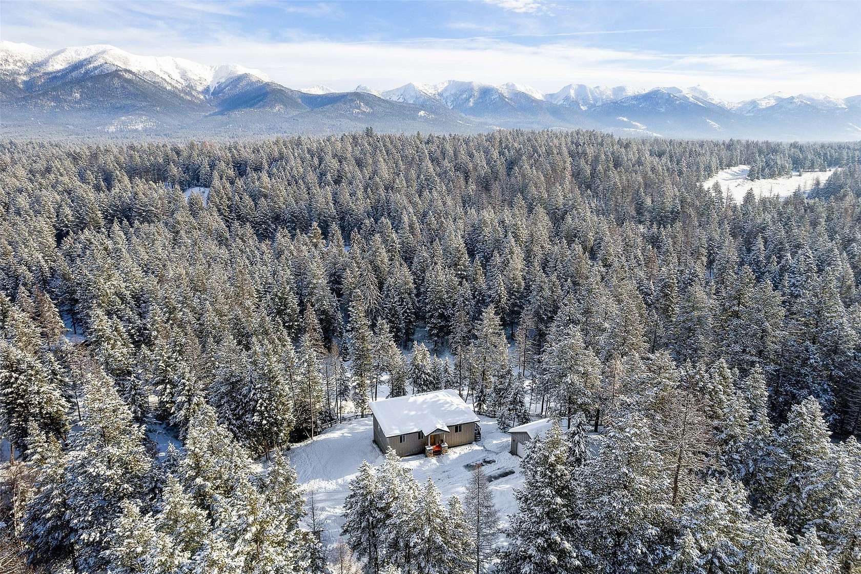 10.13 Acres of Land with Home for Sale in Kalispell, Montana