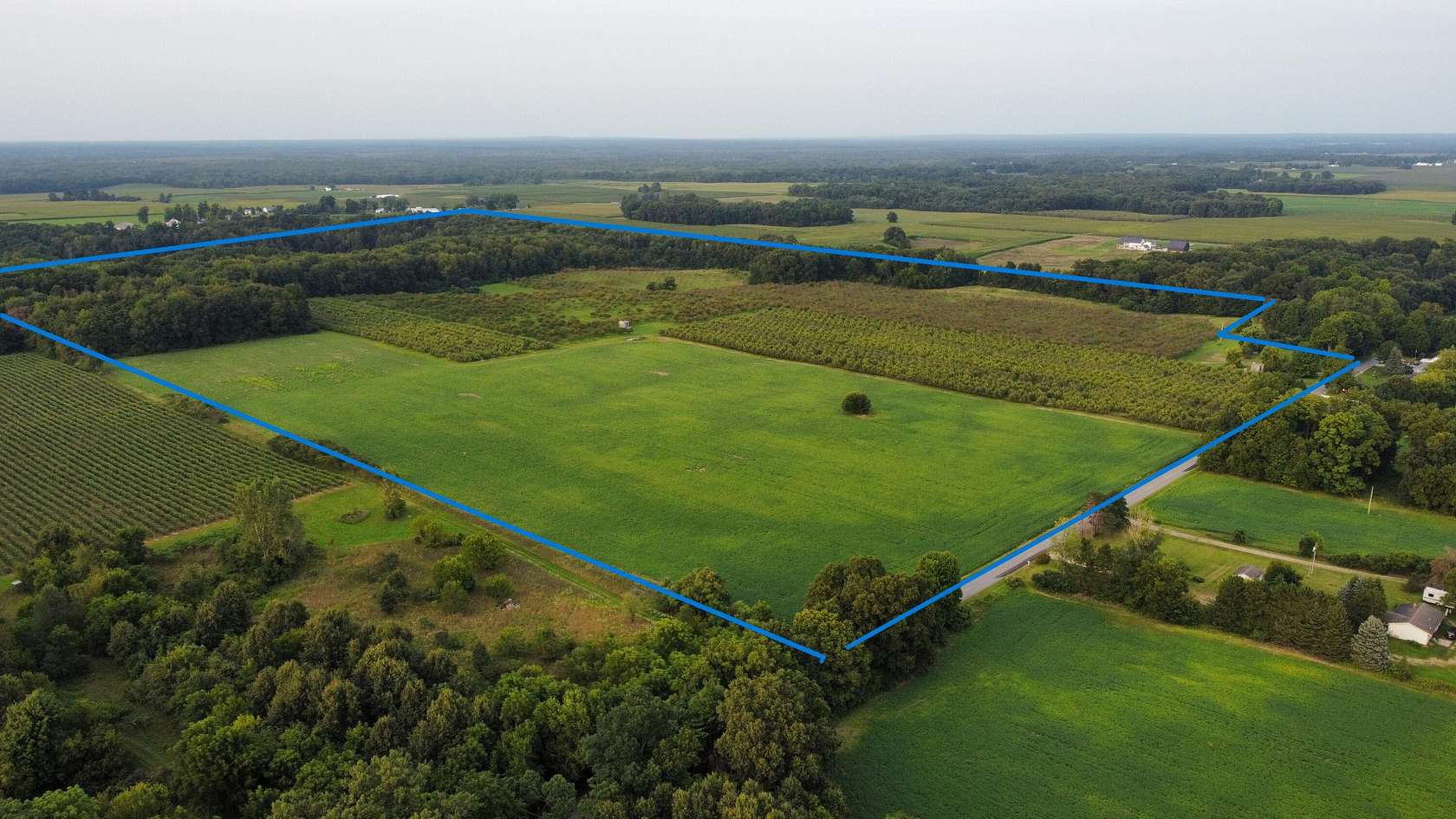 108.26 Acres of Recreational Land & Farm for Sale in Paw Paw, Michigan