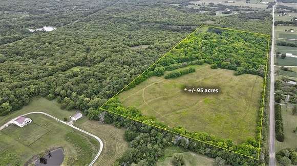 95 Acres of Recreational Land for Sale in Holden, Missouri