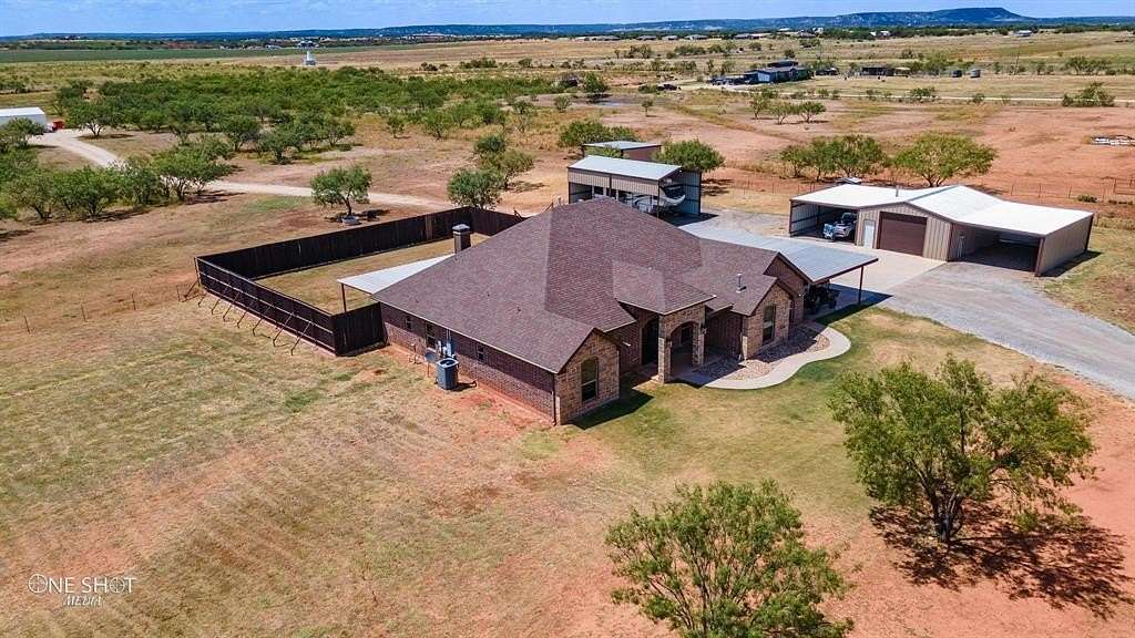 10.29 Acres of Land with Home for Sale in Tuscola, Texas