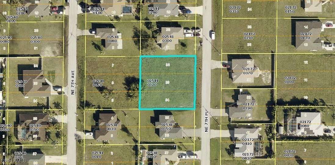 0.344 Acres of Residential Land for Sale in Cape Coral, Florida