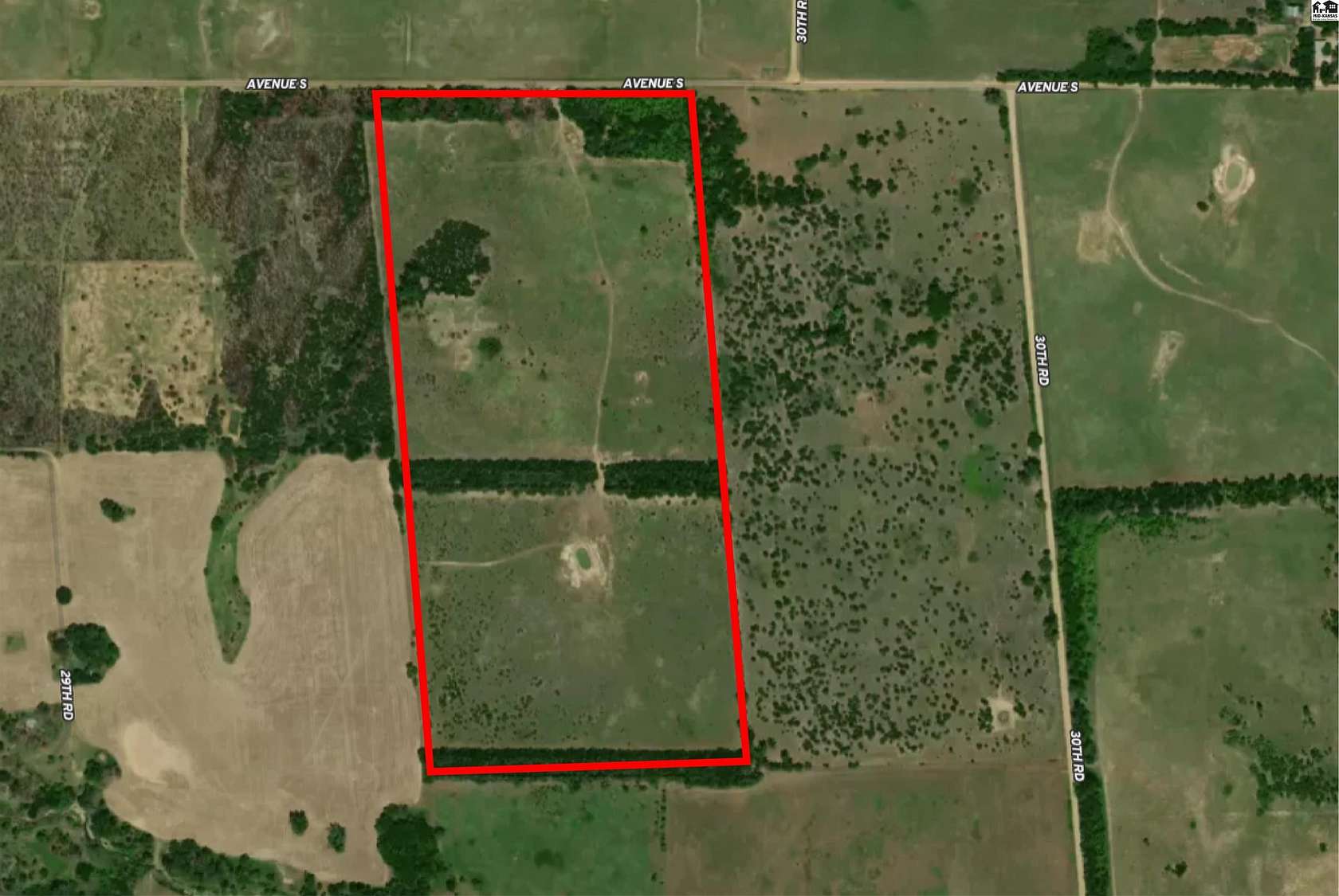 82 Acres of Recreational Land & Farm for Sale in Inman, Kansas