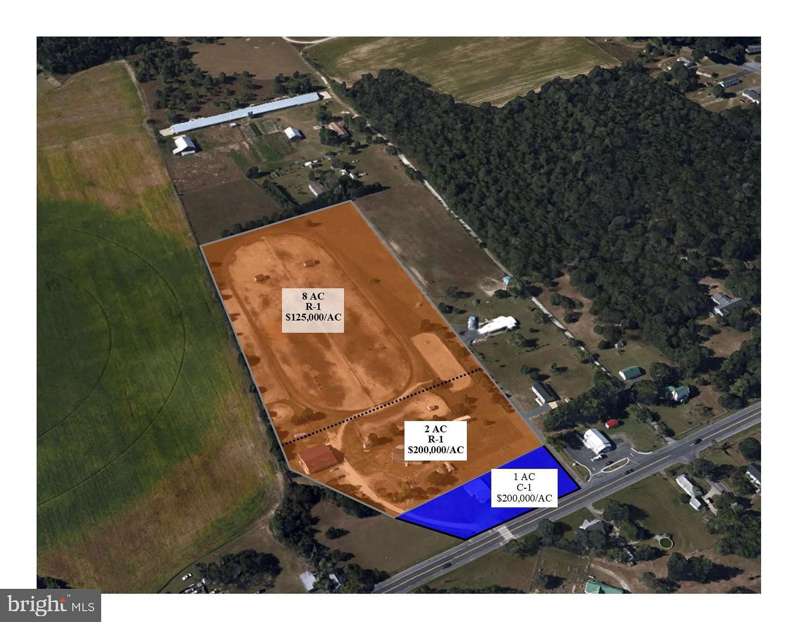 8 Acres of Mixed-Use Land for Sale in Seaford, Delaware