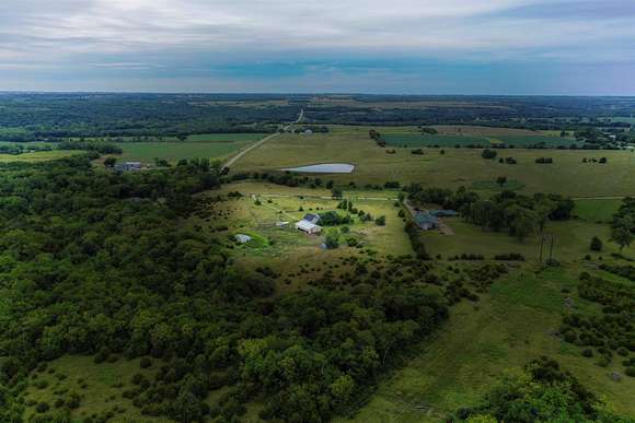 7.47 Acres of Land with Home for Sale in Berryton, Kansas