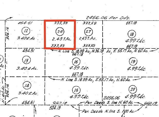 2.497 Acres of Land for Sale in Lancaster, California