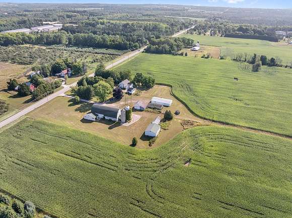 36.5 Acres of Agricultural Land with Home for Sale in Sister Bay, Wisconsin