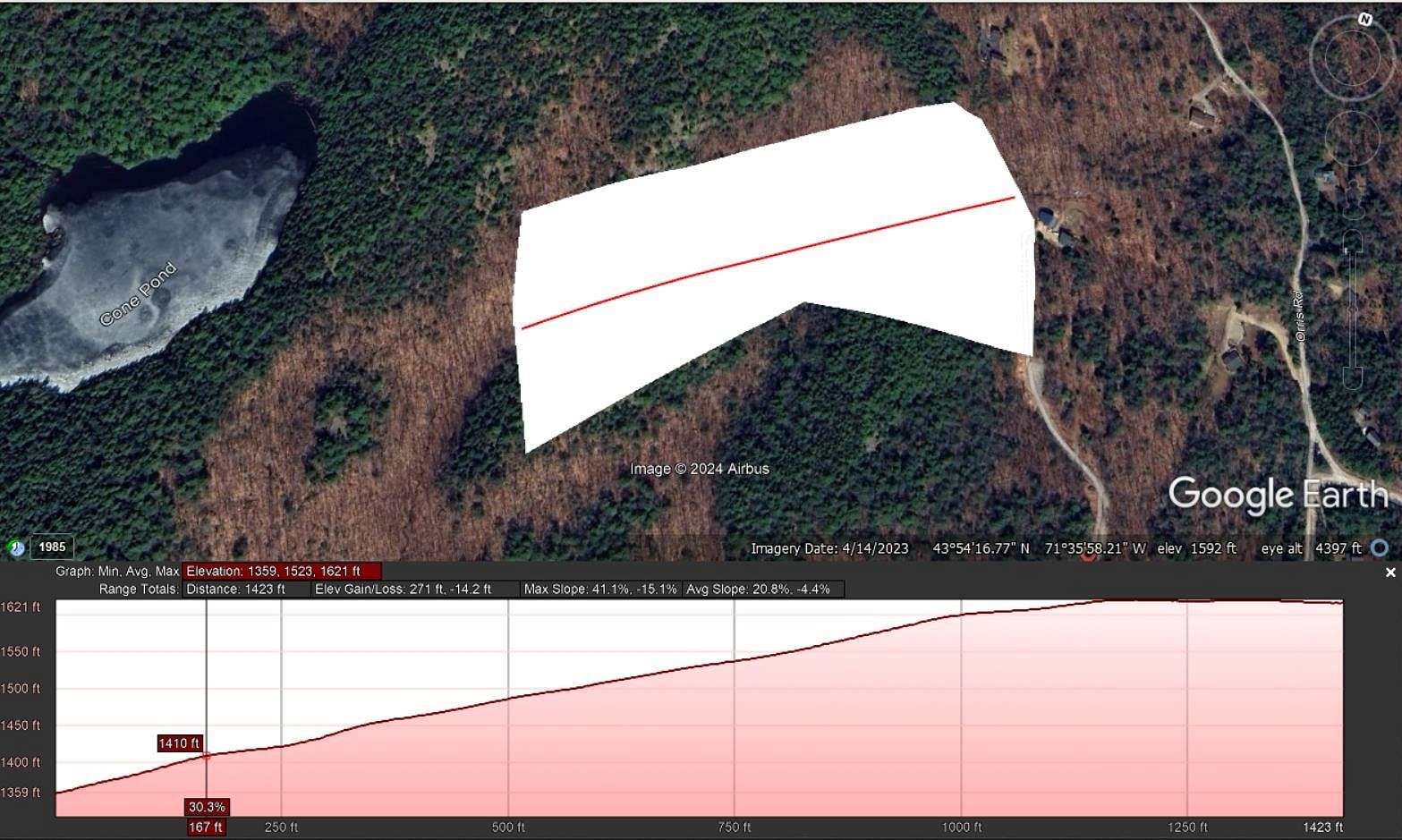 20.3 Acres of Recreational Land for Sale in Thornton, New Hampshire