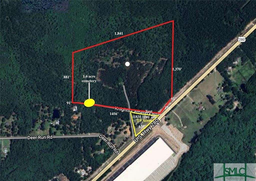 49.6 Acres of Commercial Land for Sale in Ellabell, Georgia