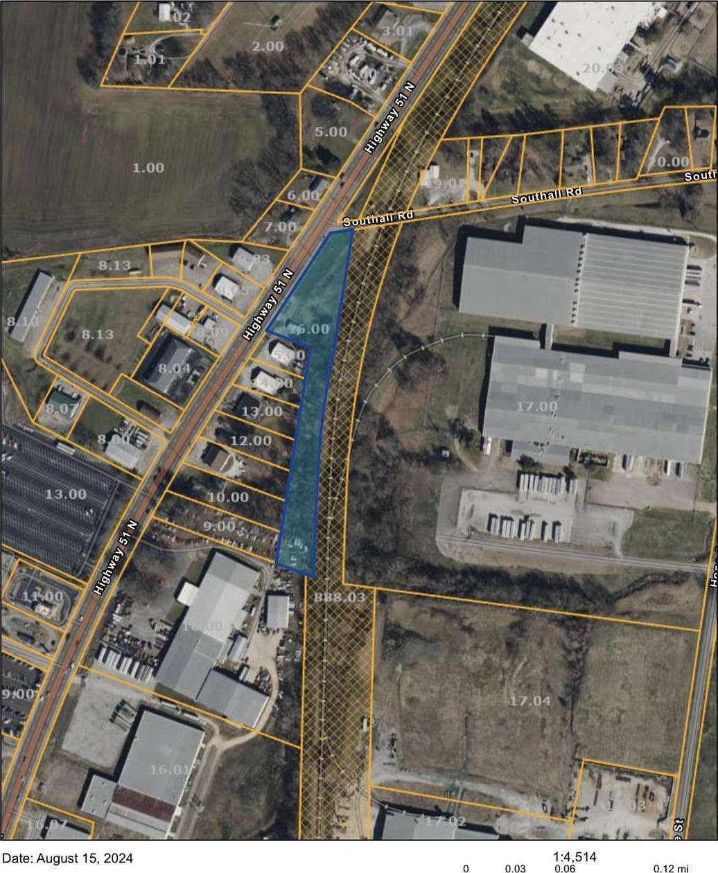 Commercial Land for Sale in Covington, Tennessee