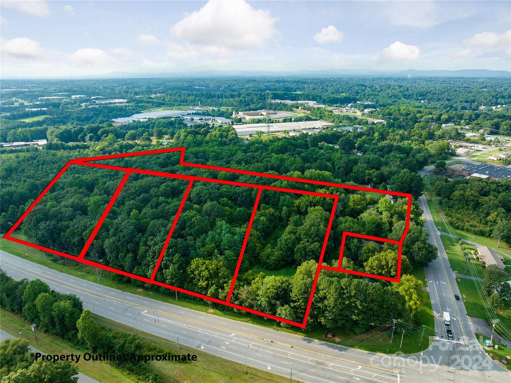 12.31 Acres of Commercial Land for Sale in Hickory, North Carolina