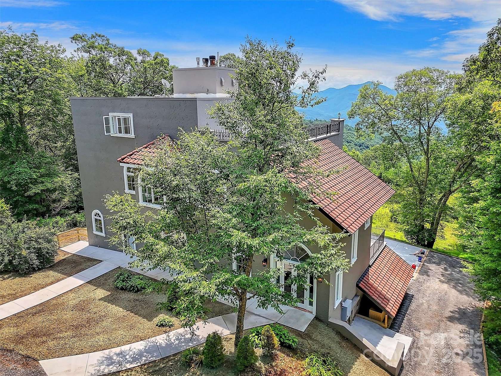 7 Acres of Residential Land with Home for Sale in Sylva, North Carolina