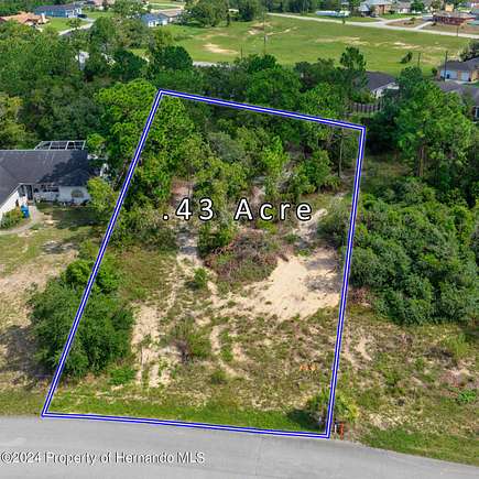 0.43 Acres of Residential Land for Sale in Spring Hill, Florida