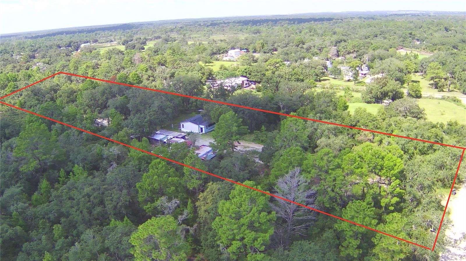 5.01 Acres of Residential Land with Home for Sale in Lake Wales, Florida