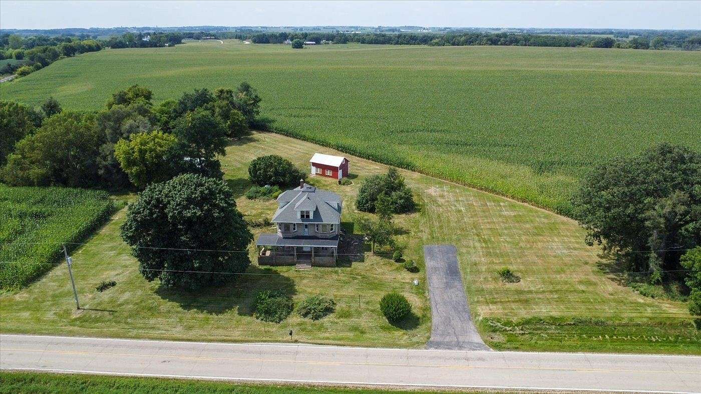 5.4 Acres of Residential Land with Home for Sale in Marshall, Wisconsin