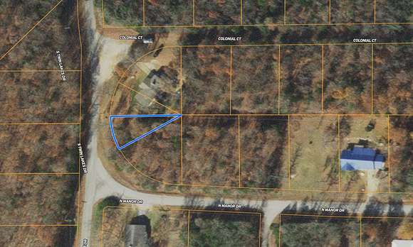 Zoomed in Aerial view Lot 2