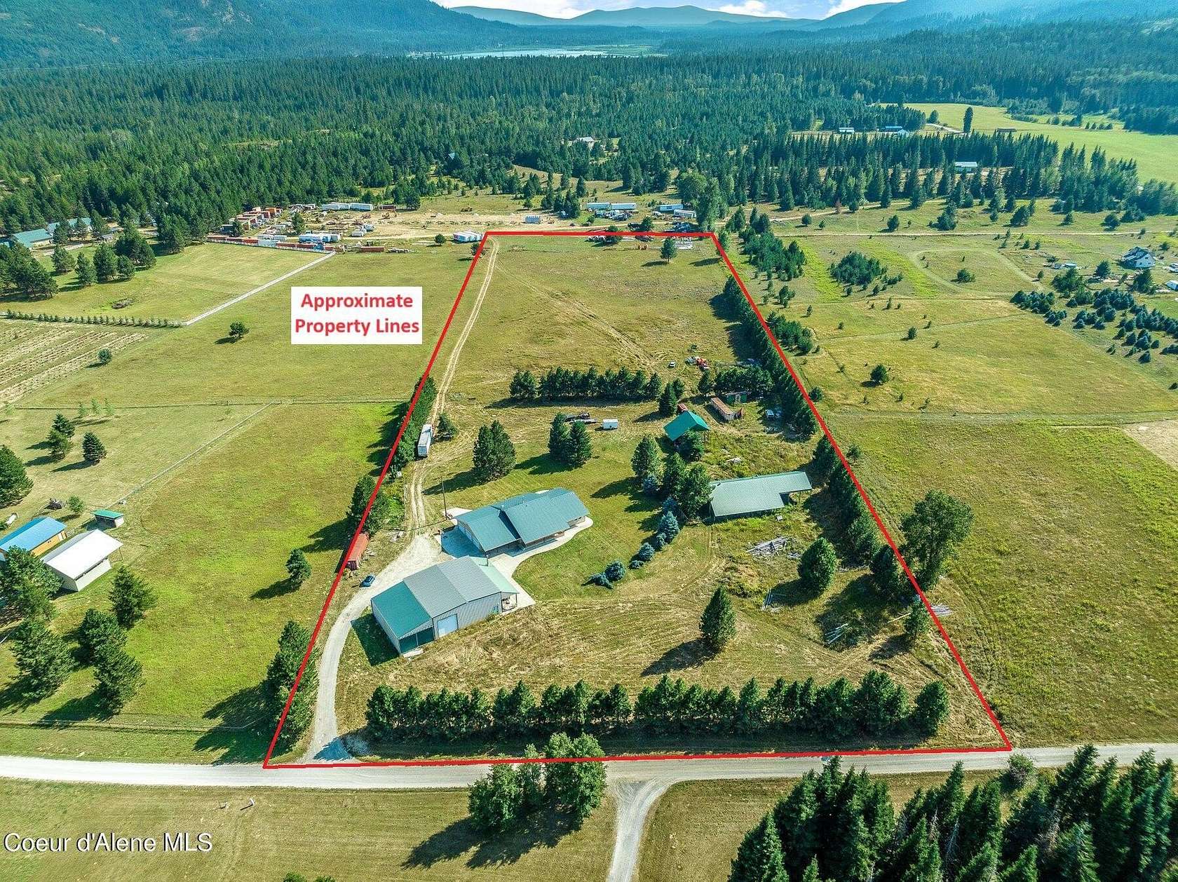 10 Acres of Residential Land with Home for Sale in Naples, Idaho