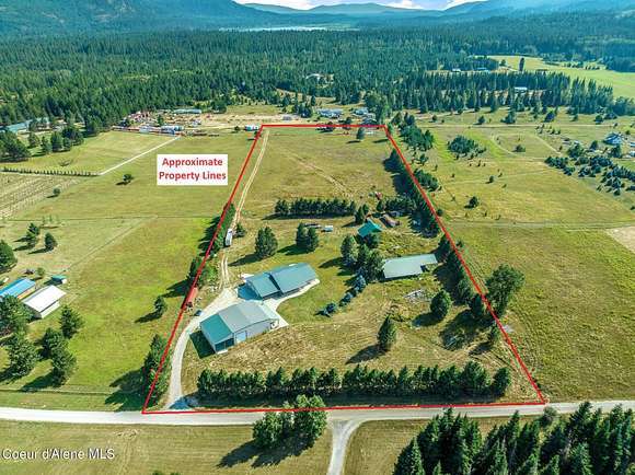 10 Acres of Residential Land with Home for Sale in Naples, Idaho