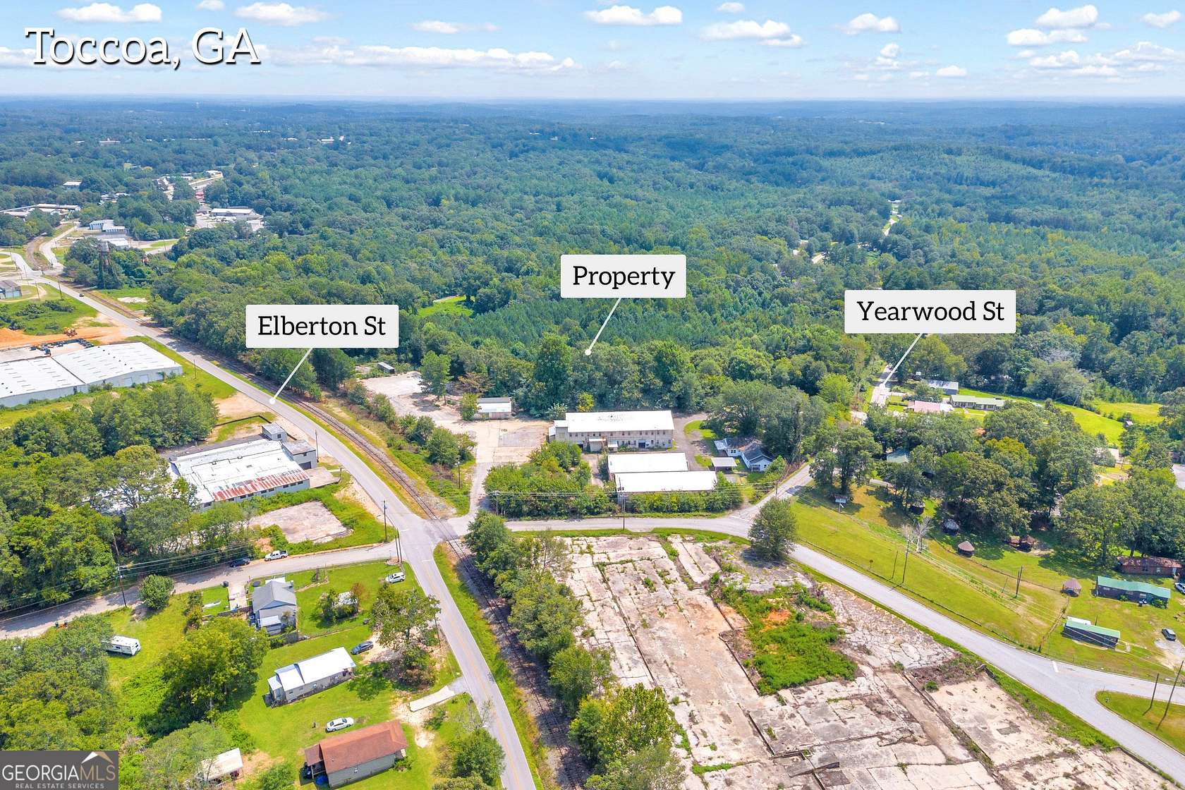 13.63 Acres of Commercial Land for Sale in Toccoa, Georgia