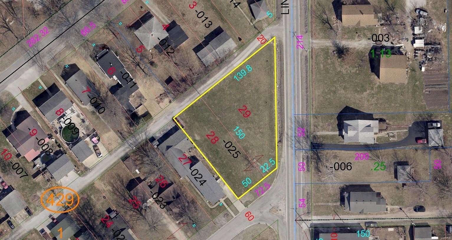 0.467 Acres of Residential Land for Sale in Gillespie, Illinois