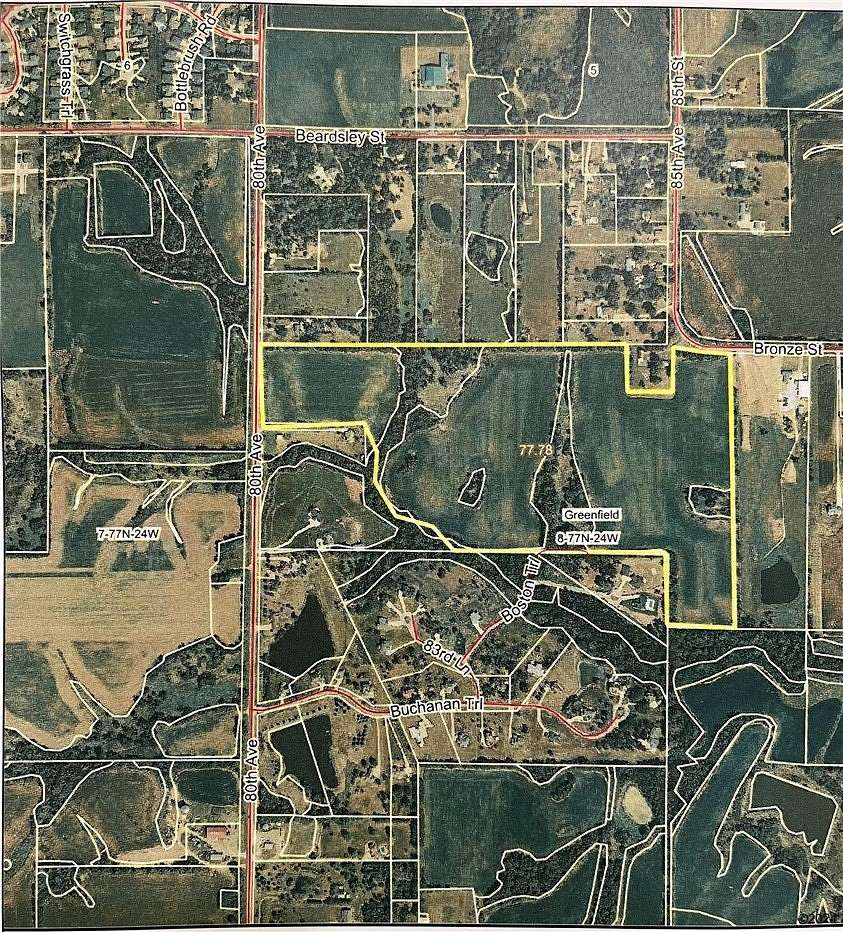 77.78 Acres of Land for Sale in Norwalk, Iowa