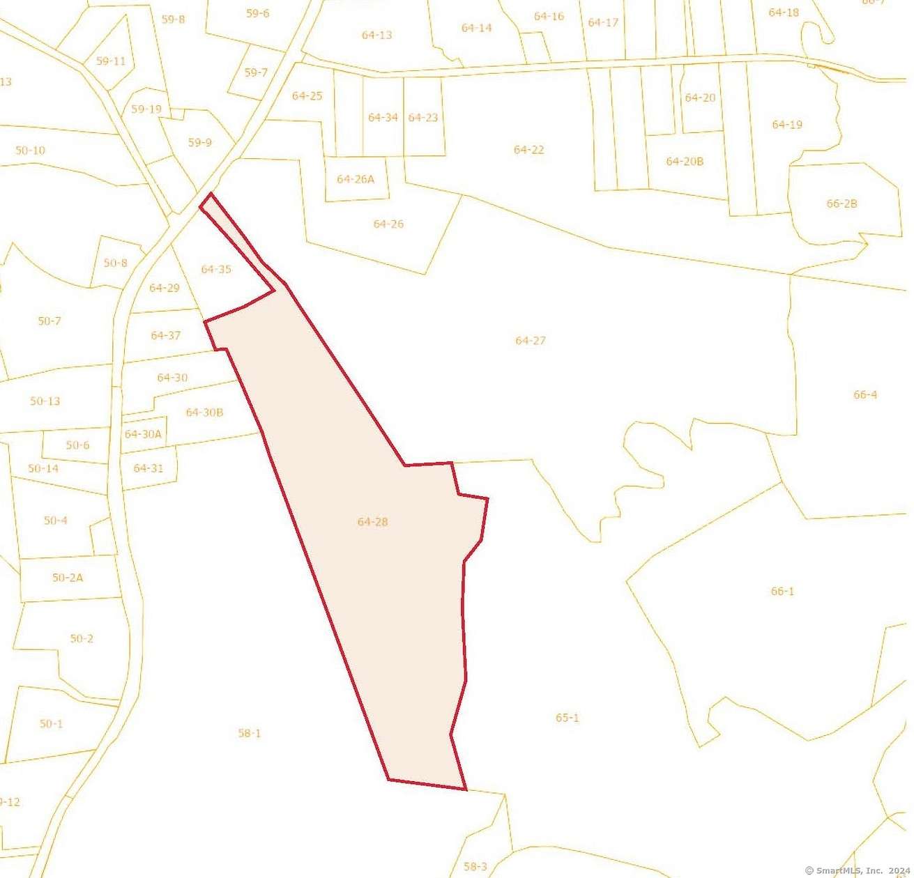 43.3 Acres of Land for Sale in Canterbury, Connecticut