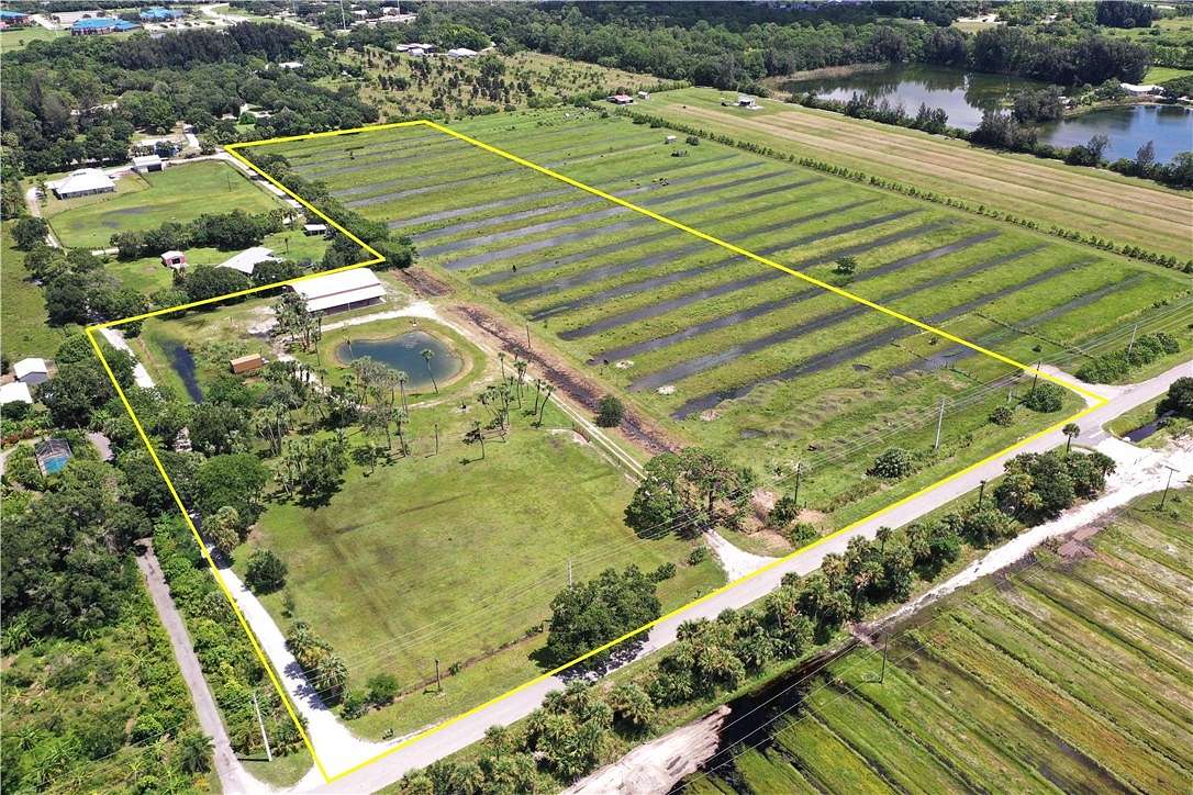 14.76 Acres of Improved Land for Sale in Vero Beach, Florida