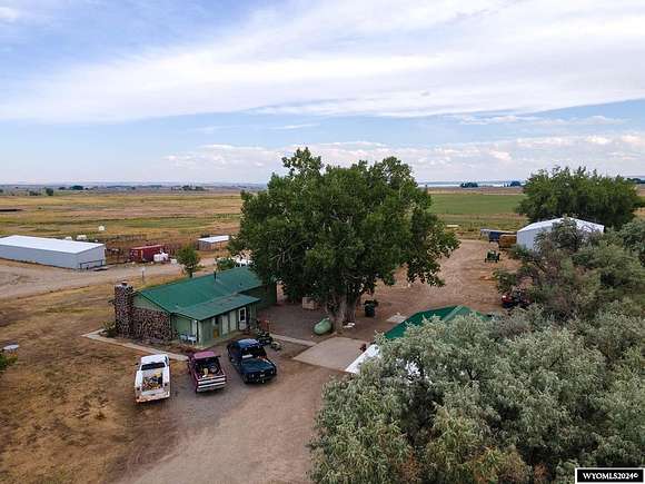 80.1 Acres of Land with Home for Sale in Riverton, Wyoming