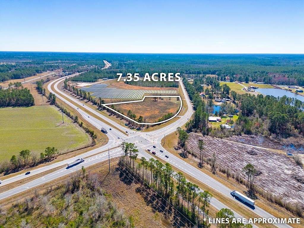 7.35 Acres of Land for Sale in Waycross, Georgia