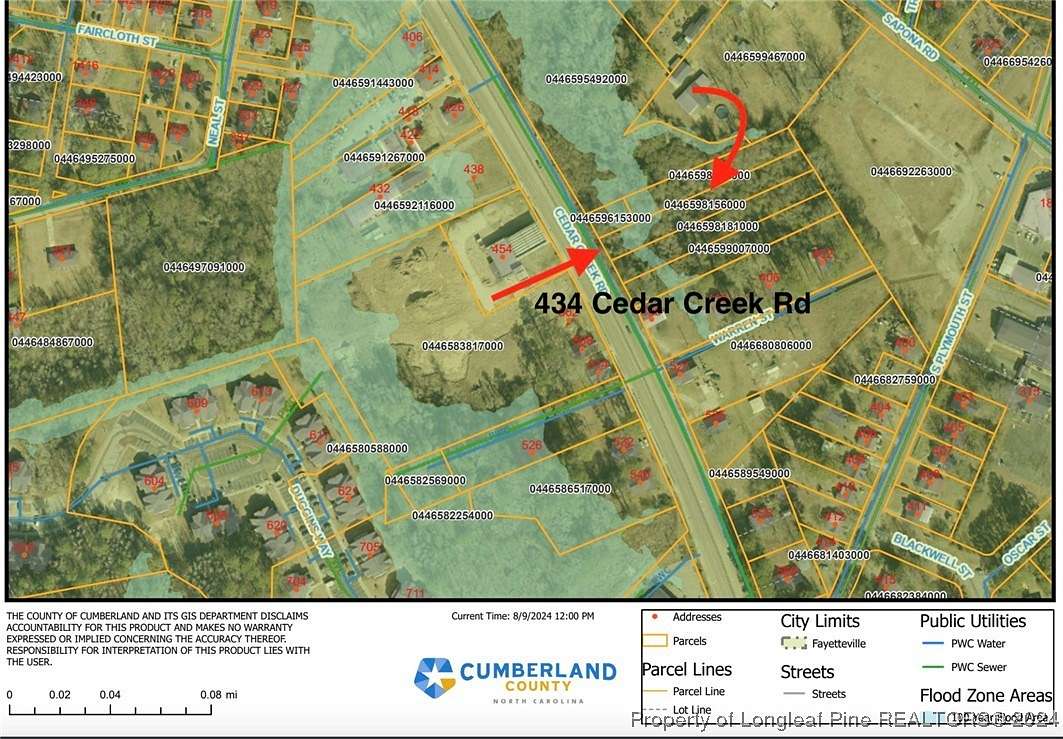 0.62 Acres of Residential Land for Sale in Fayetteville, North Carolina