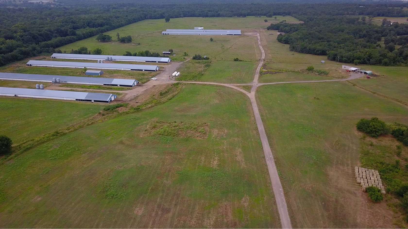 165 Acres of Land with Home for Sale in Hackett, Arkansas