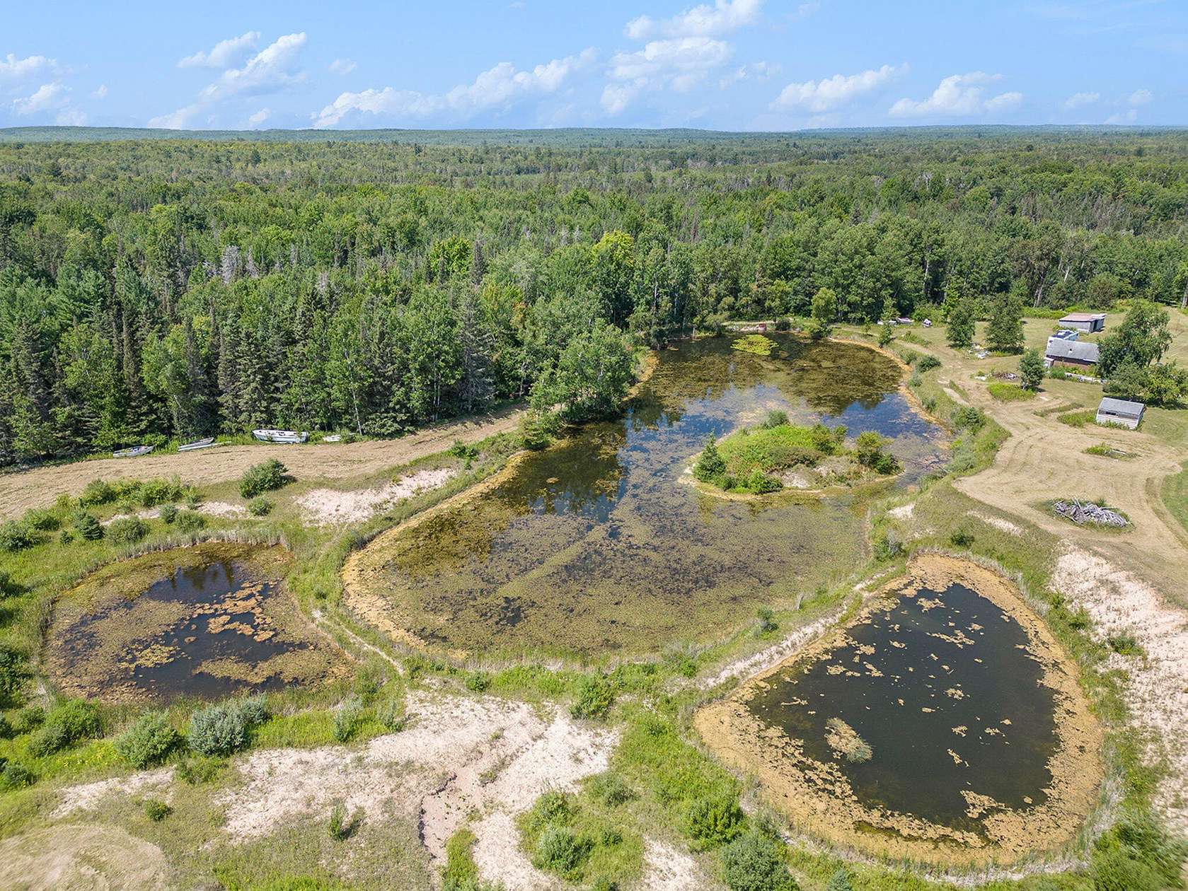 176 Acres of Recreational Land for Sale in Atlanta, Michigan